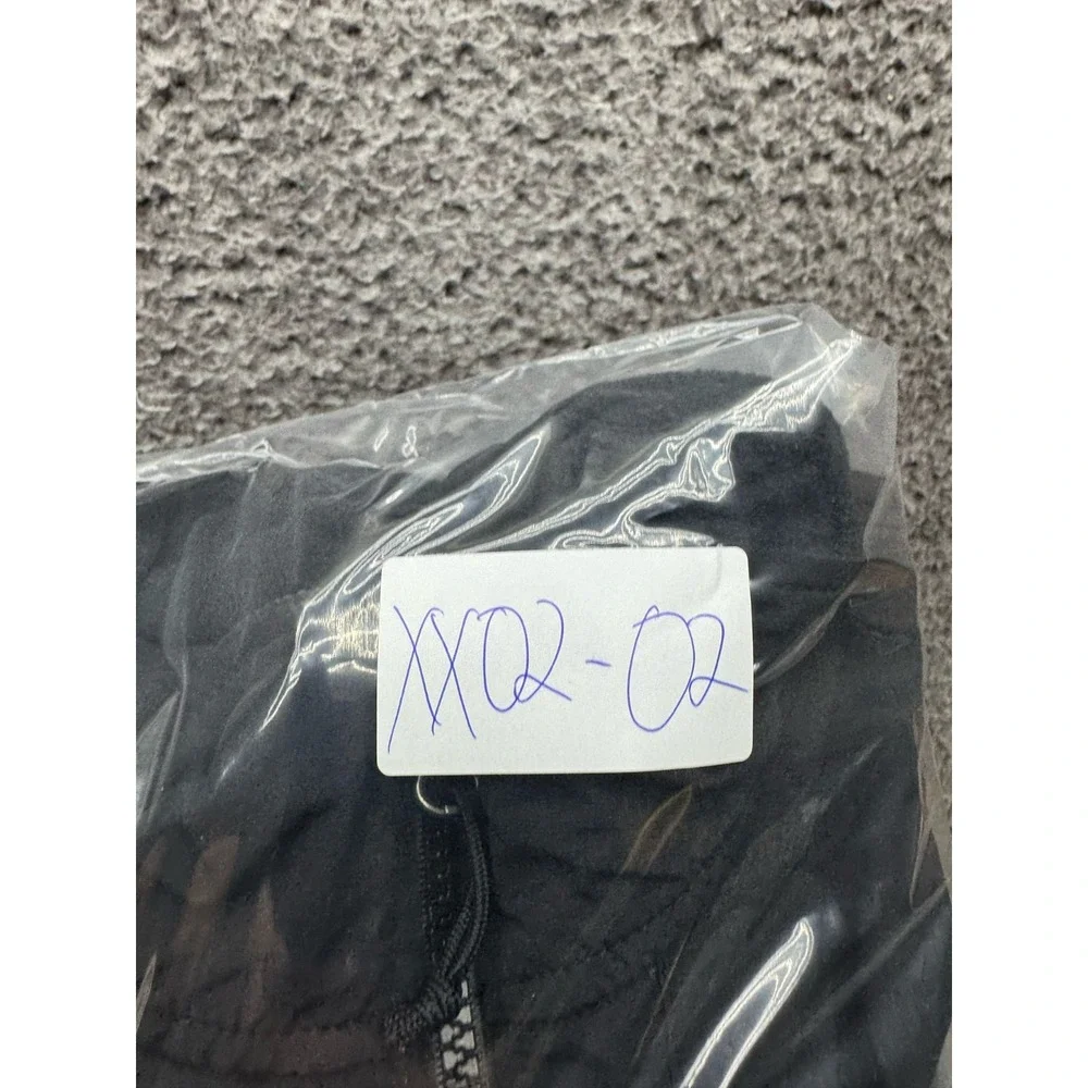The North Face Half‎ Zip Fleece Mock Neck Pullover Jacket Black Mens Size M